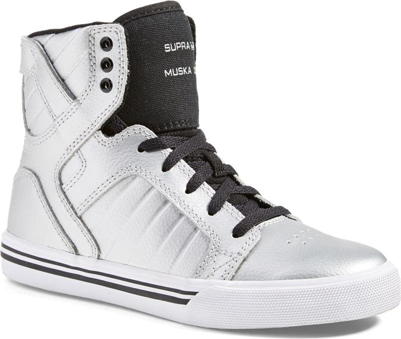 Brown//Chocolate//Black Supra Big Kids Skytop